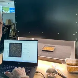 Dilepix and I2S created an automatic larvae counting hardware